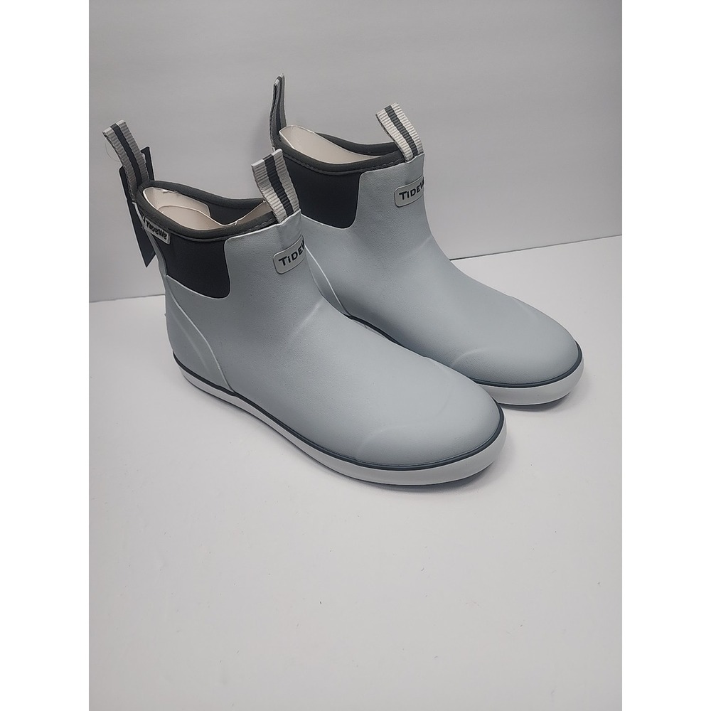 TIDEWE Deck Boots for Men, Waterproof Fishing Boots, Slip On Neoprene Rubber...9